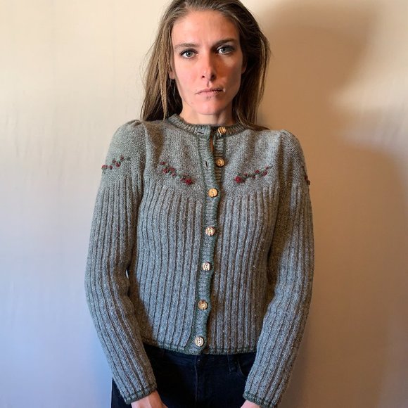VINTAGE Astrifa German Wool Sweater - Picture 8 of 9